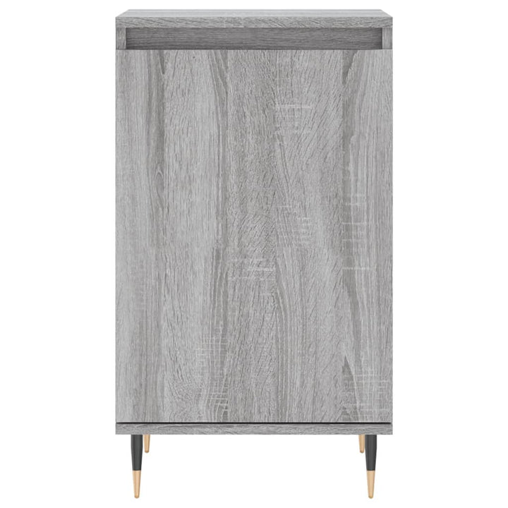 skænk 40x35x70 cm konstrueret træ grå sonoma-eg