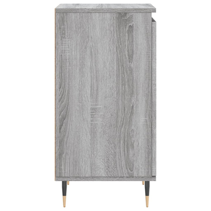 skænk 40x35x70 cm konstrueret træ grå sonoma-eg