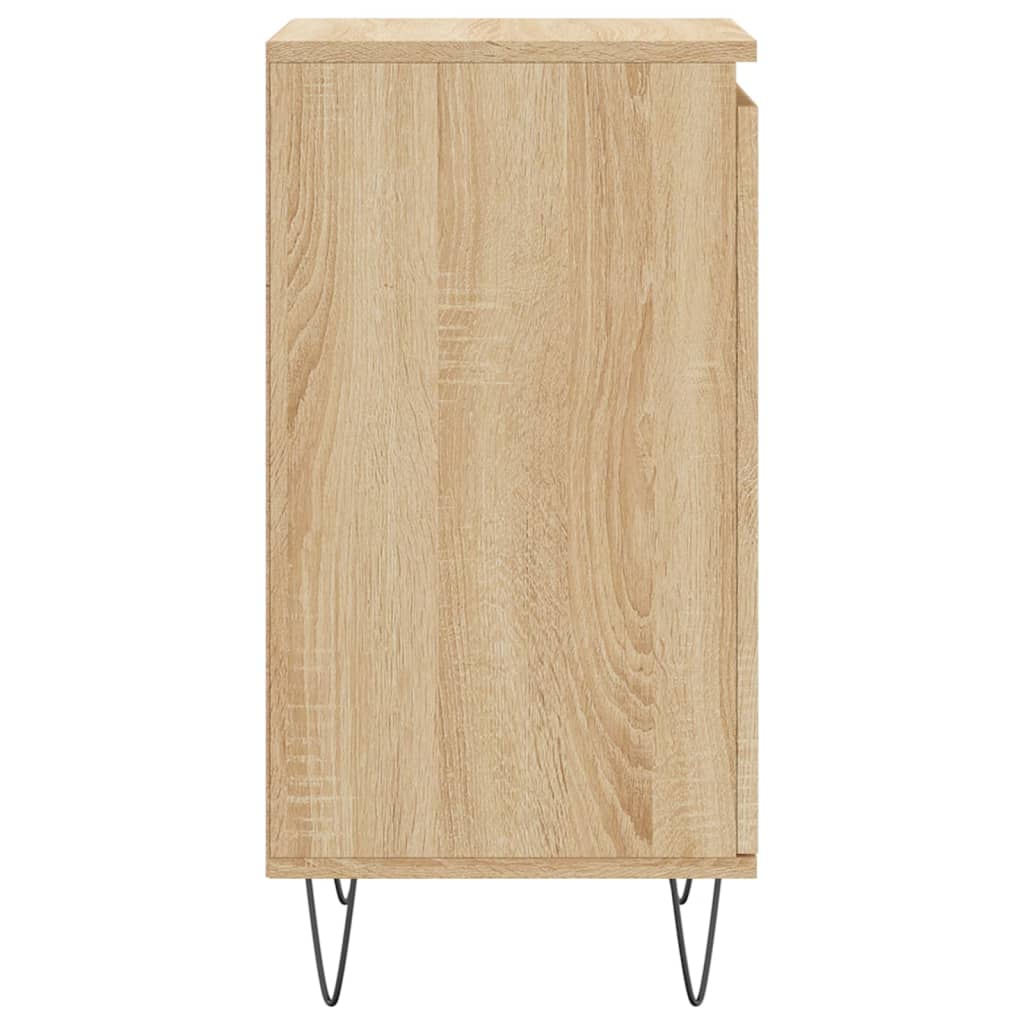 skænk 40x35x70 cm konstrueret træ sonoma-eg