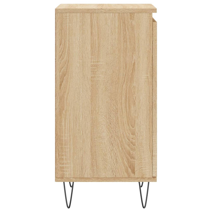 skænk 40x35x70 cm konstrueret træ sonoma-eg