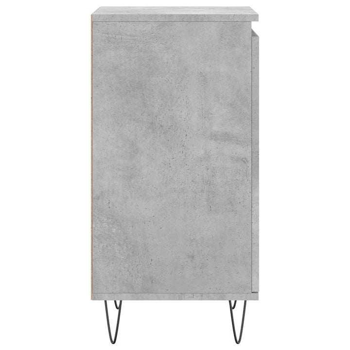 skænk 40x35x70 cm konstrueret træ betongrå