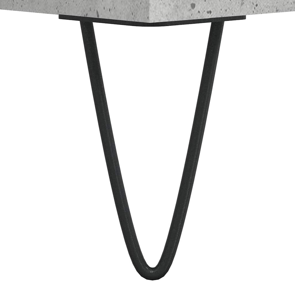 skænk 40x35x70 cm konstrueret træ betongrå
