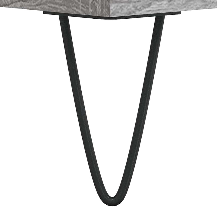 skænk 40x35x70 cm konstrueret træ grå sonoma-eg