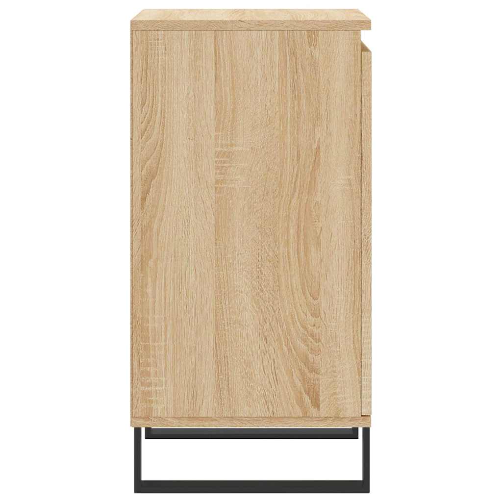 skænk 40x35x70 cm konstrueret træ sonoma-eg
