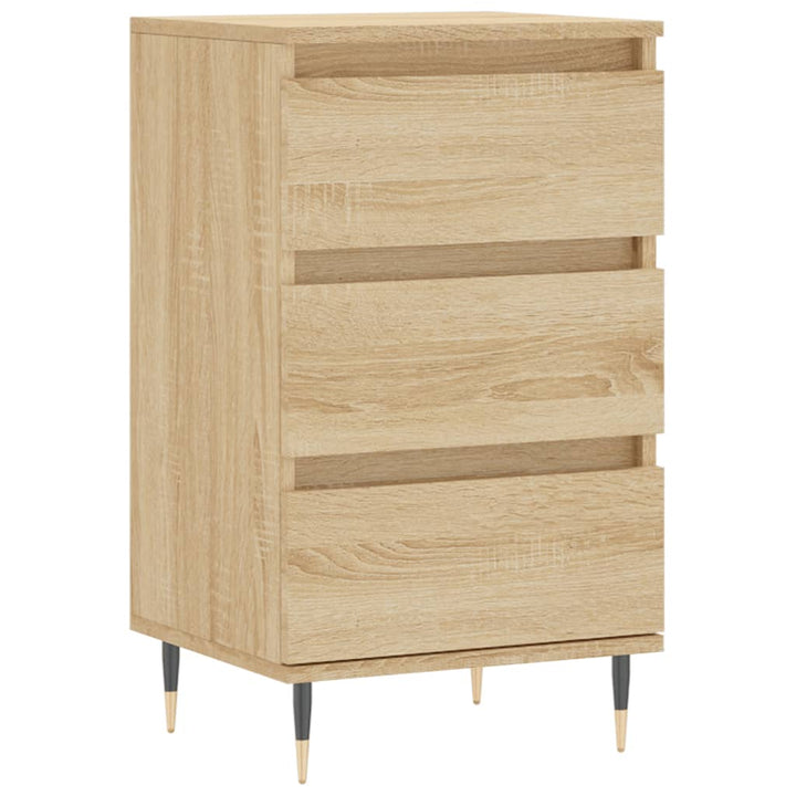 skænk 40x35x70 cm konstrueret træ sonoma-eg