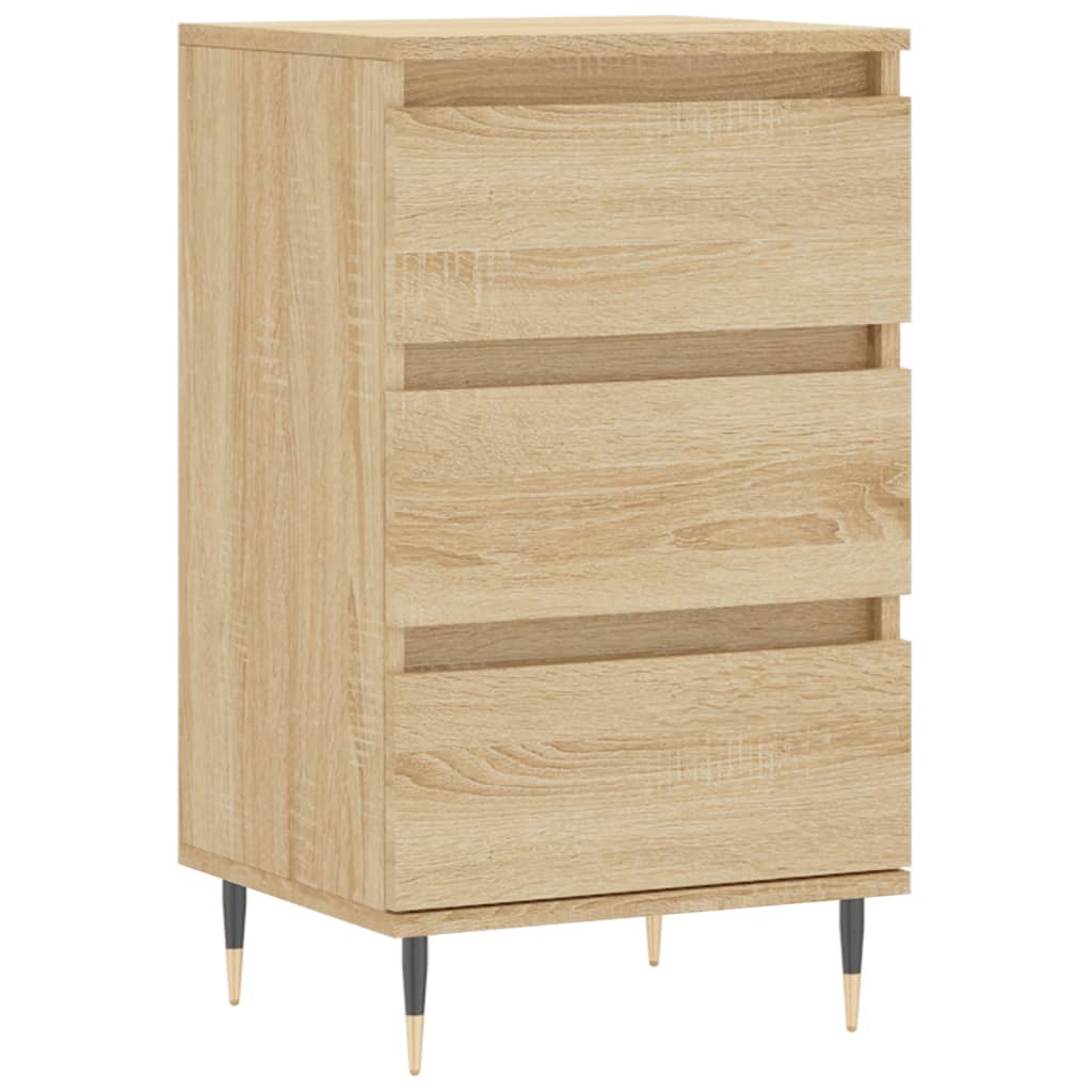 skænk 40x35x70 cm konstrueret træ sonoma-eg