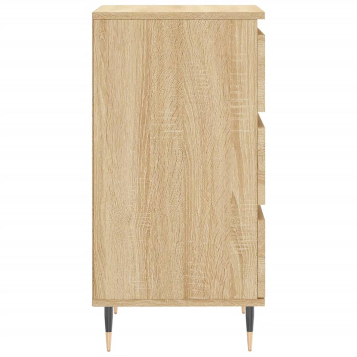 skænk 40x35x70 cm konstrueret træ sonoma-eg