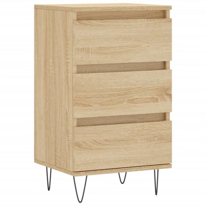 skænk 40x35x70 cm konstrueret træ sonoma-eg