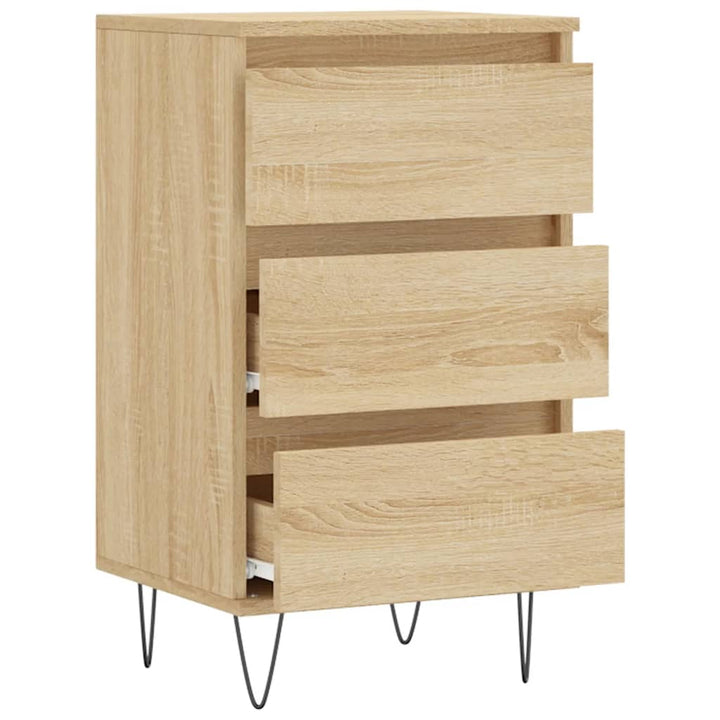 skænk 40x35x70 cm konstrueret træ sonoma-eg