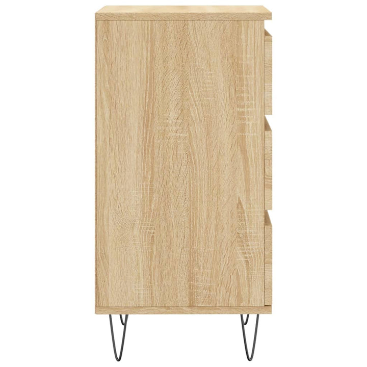 skænk 40x35x70 cm konstrueret træ sonoma-eg