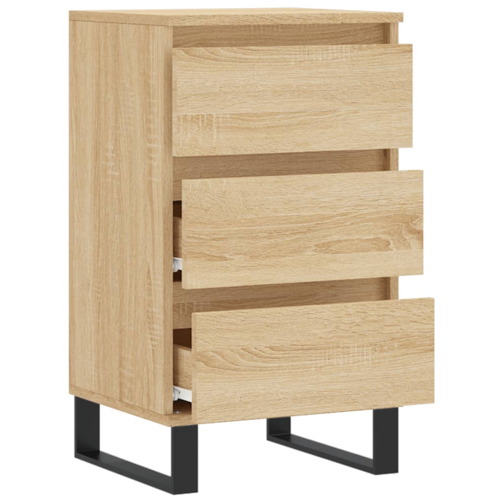 skænk 40x35x70 cm konstrueret træ sonoma-eg