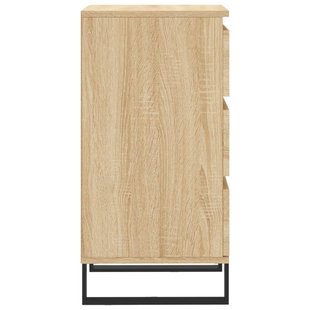 skænk 40x35x70 cm konstrueret træ sonoma-eg
