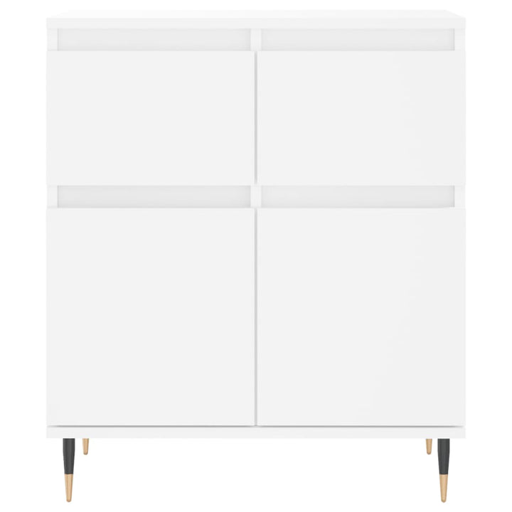 skænk 60x35x70 cm konstrueret træ hvid