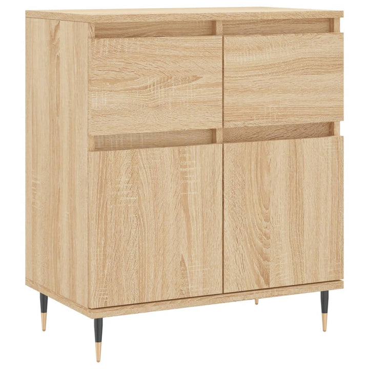 skænk 60x35x70 cm konstrueret træ sonoma-eg