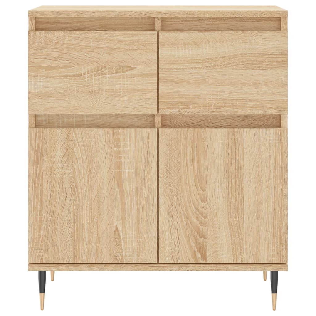 skænk 60x35x70 cm konstrueret træ sonoma-eg