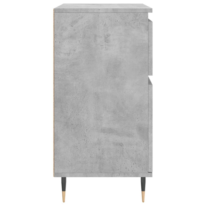 skænk 60x35x70 cm konstrueret træ betongrå