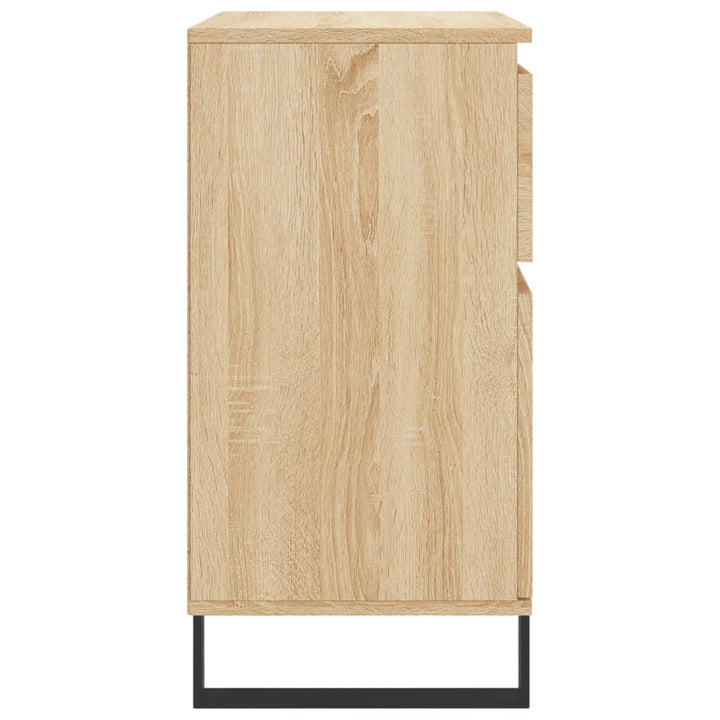 skænk 60x35x70 cm konstrueret træ sonoma-eg