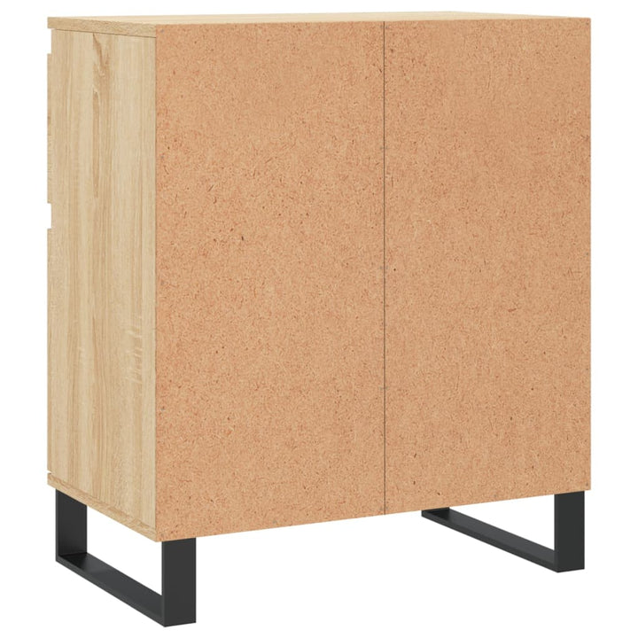 skænk 60x35x70 cm konstrueret træ sonoma-eg