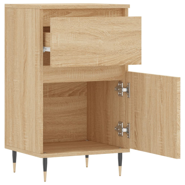skænk 40x35x70 cm konstrueret træ sonoma-eg