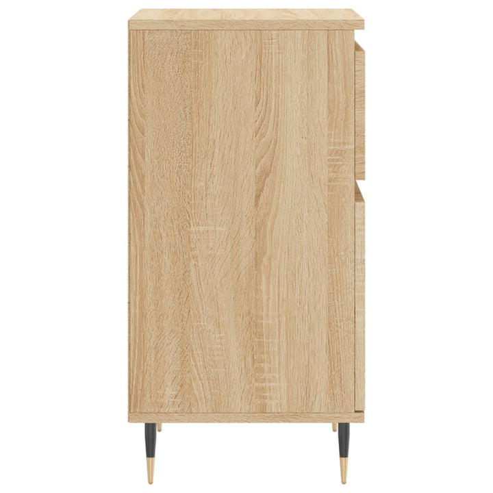 skænk 40x35x70 cm konstrueret træ sonoma-eg