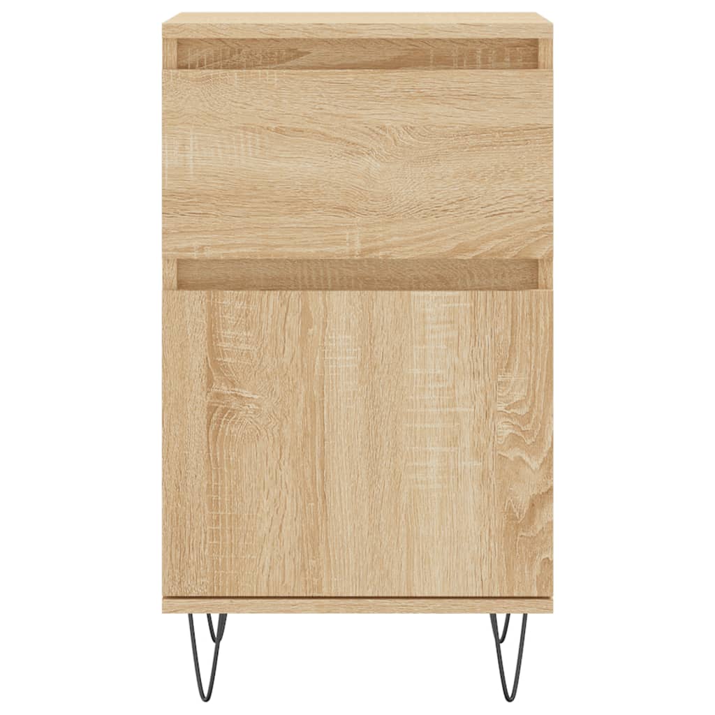skænk 40x35x70 cm konstrueret træ sonoma-eg