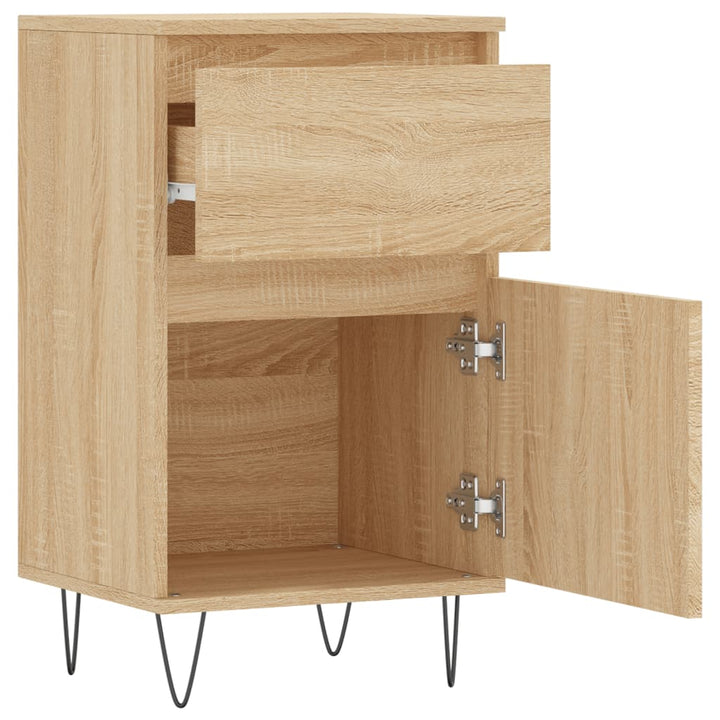 skænk 40x35x70 cm konstrueret træ sonoma-eg