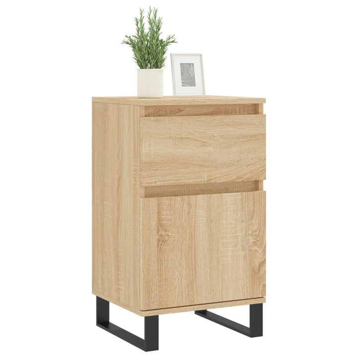 skænk 40x35x70 cm konstrueret træ sonoma-eg