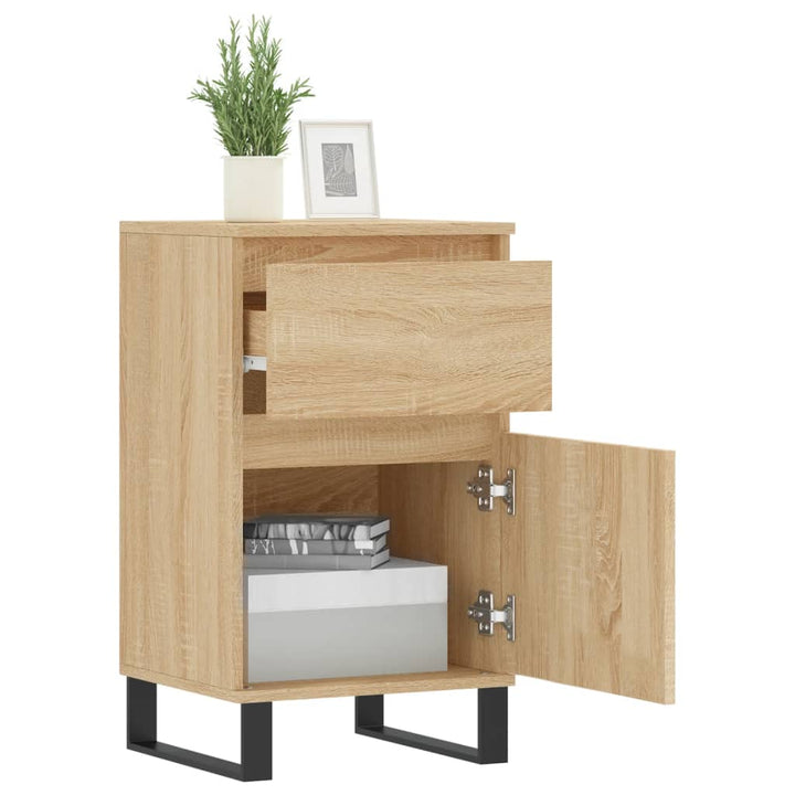 skænk 40x35x70 cm konstrueret træ sonoma-eg