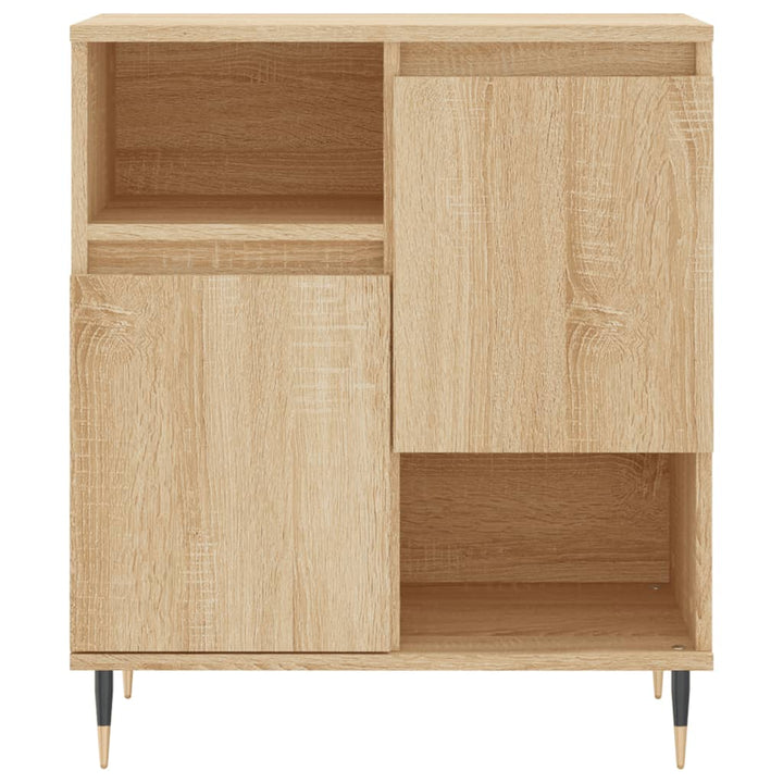 skænk 60x35x70 cm konstrueret træ sonoma-eg