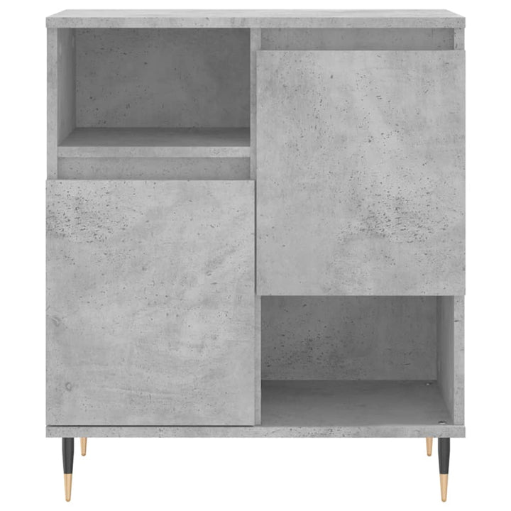 skænk 60x35x70 cm konstrueret træ betongrå