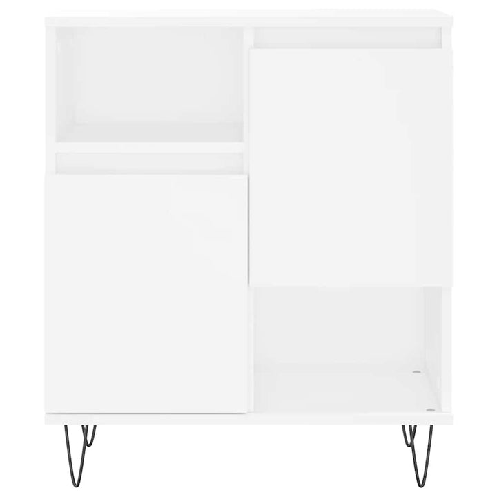 skænk 60x35x70 cm konstrueret træ hvid