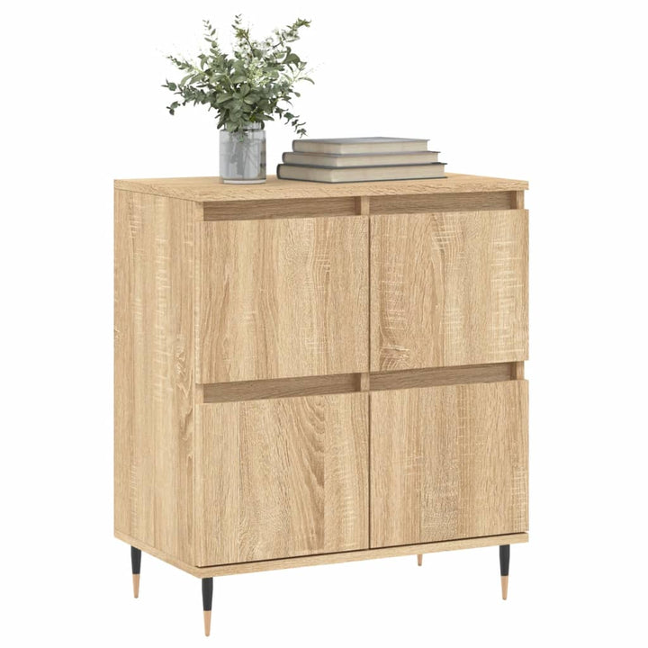 skænk 60x35x70 cm konstrueret træ sonoma-eg