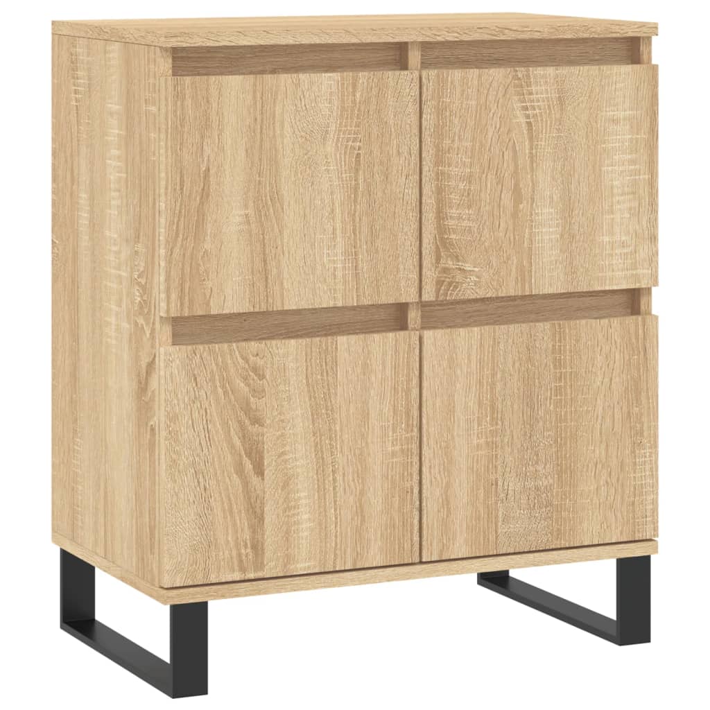 skænk 60x35x70 cm konstrueret træ sonoma-eg
