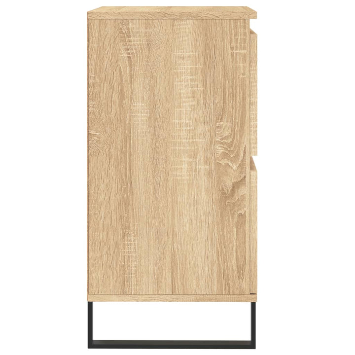 skænk 60x35x70 cm konstrueret træ sonoma-eg