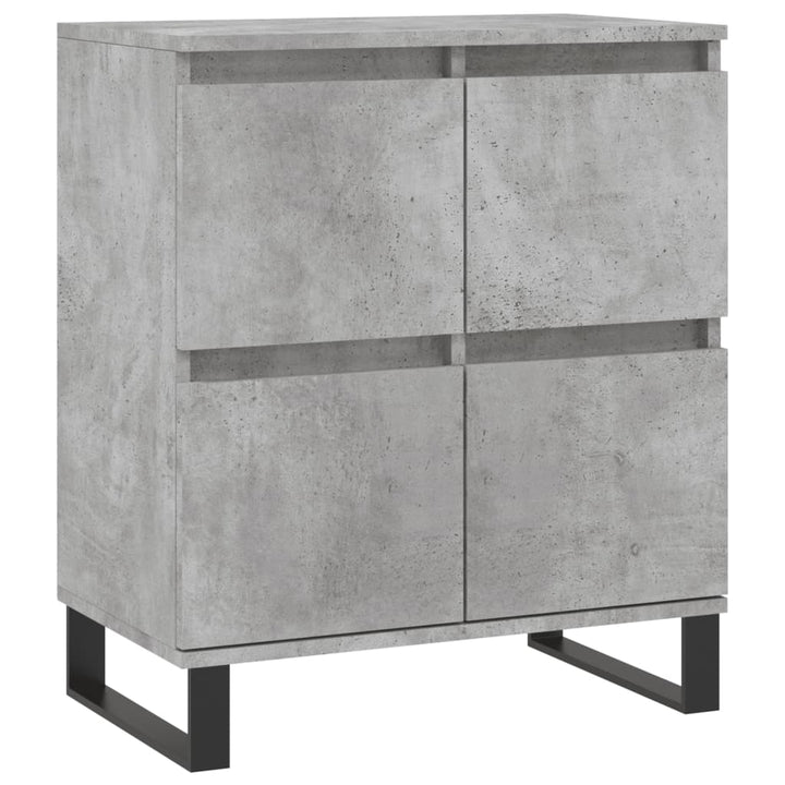 skænk 60x35x70 cm konstrueret træ betongrå