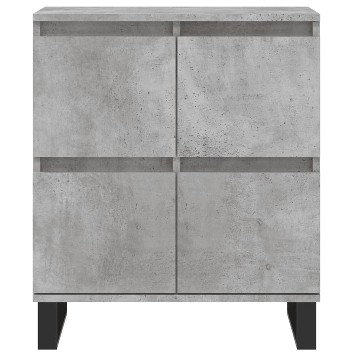 skænk 60x35x70 cm konstrueret træ betongrå