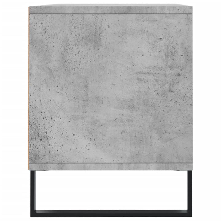 tv-bord 100x34,5x44,5 cm konstrueret træ betongrå