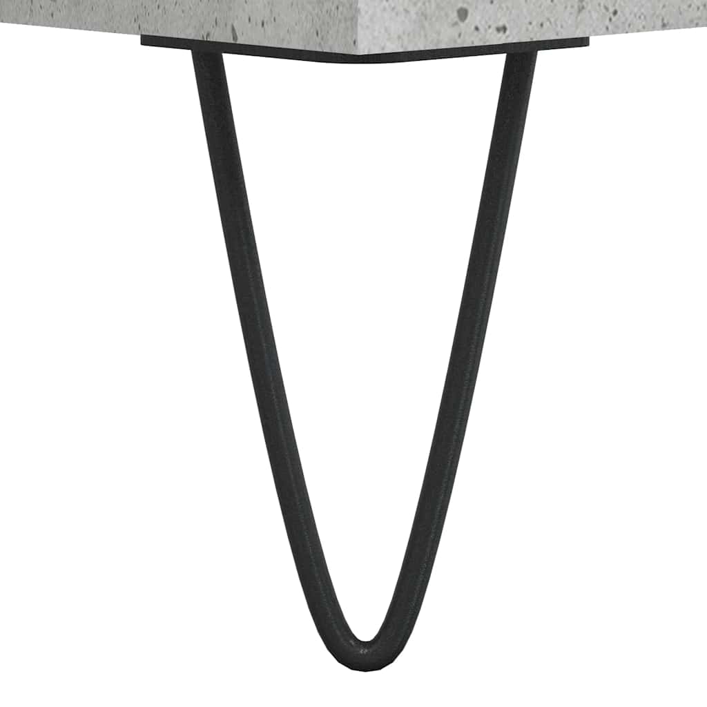 badeværelsesskab 65x33x60 cm konstrueret træ betongrå