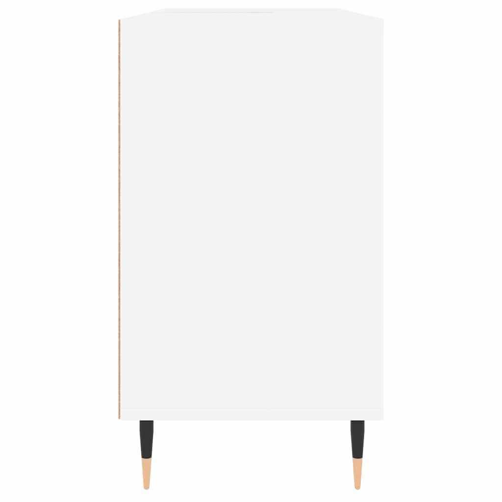 badeværelsesskab 80x33x60 cm konstrueret træ hvid