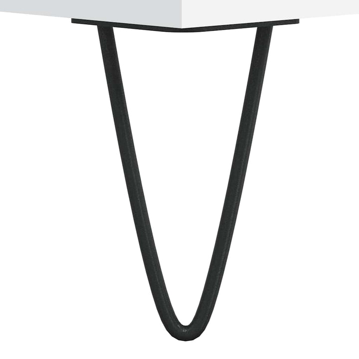 badeværelsesskab 80x33x60 cm konstrueret træ hvid