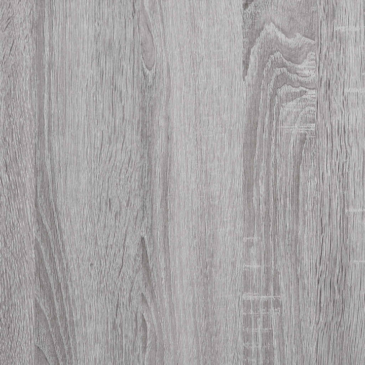 badeværelsesskab 80x33x60 cm konstrueret træ grå sonoma-eg