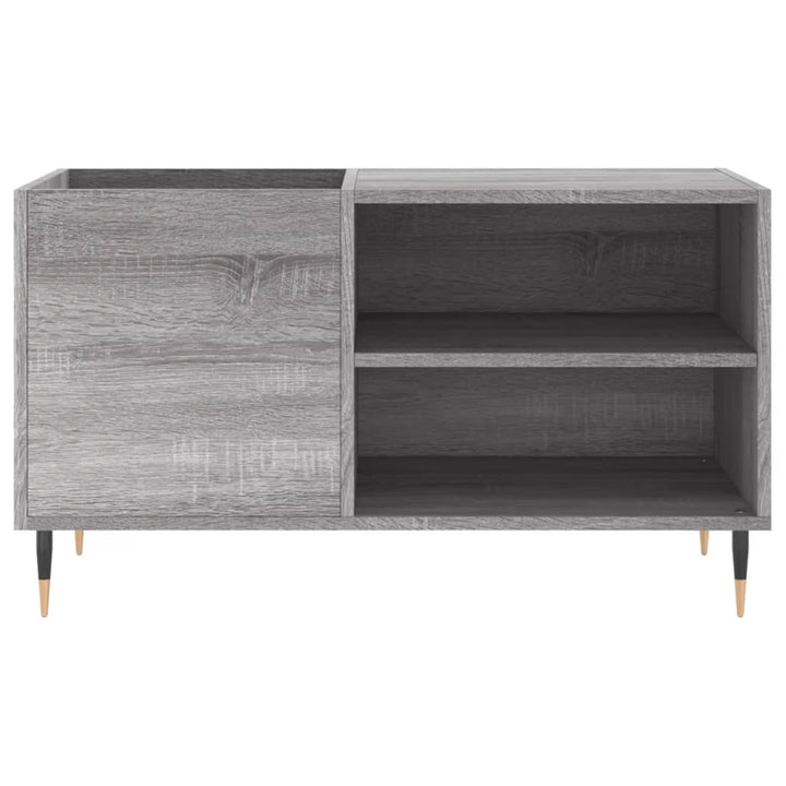 vinylskab 85x38x48 cm konstrueret træ grå sonoma-eg