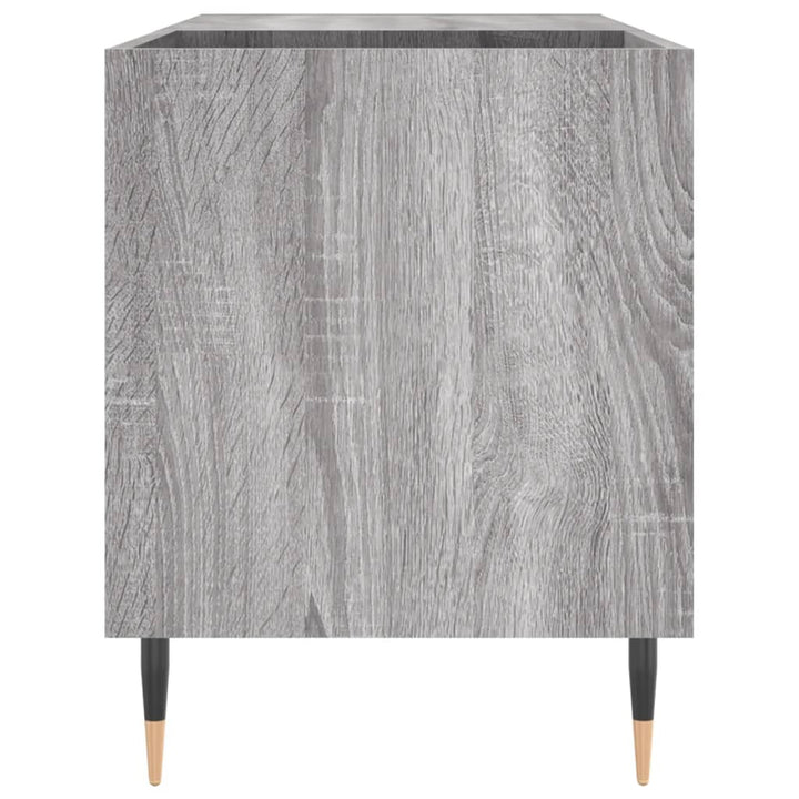 vinylskab 85x38x48 cm konstrueret træ grå sonoma-eg