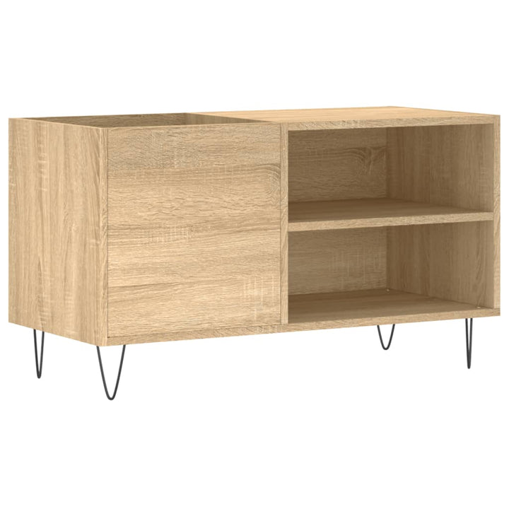vinylskab 85x38x48 cm konstrueret træ sonoma-eg