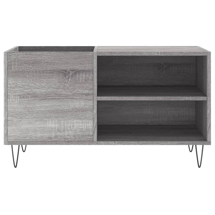 vinylskab 85x38x48 cm konstrueret træ grå sonoma-eg