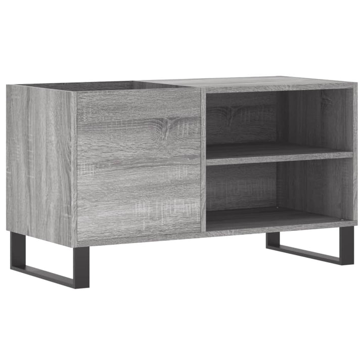 vinylskab 85x38x48 cm konstrueret træ grå sonoma-eg
