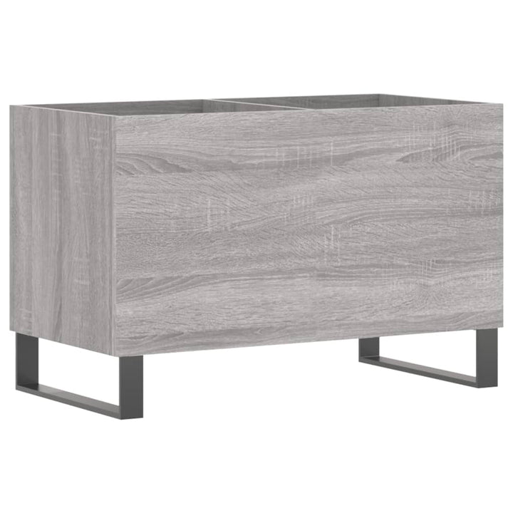 vinylskab 74,5x38x48 cm konstrueret træ grå sonoma-eg