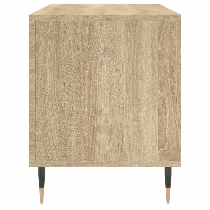 vinylskab 100x38x48 cm konstrueret træ sonoma-eg