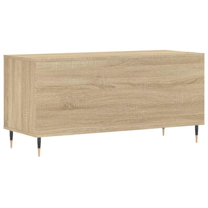 vinylskab 100x38x48 cm konstrueret træ sonoma-eg