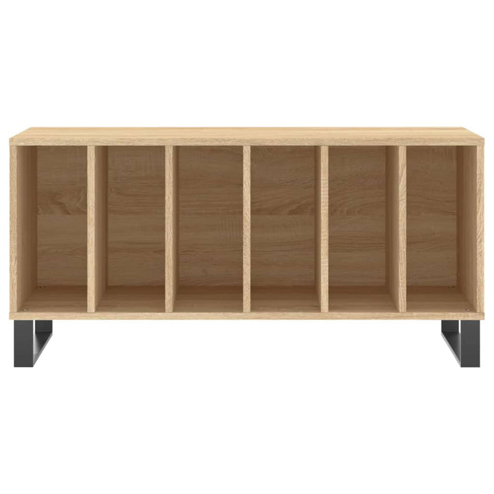 vinylskab 100x38x48 cm konstrueret træ sonoma-eg
